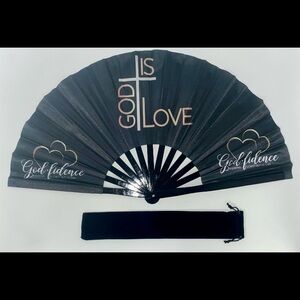 Black Hand Fan